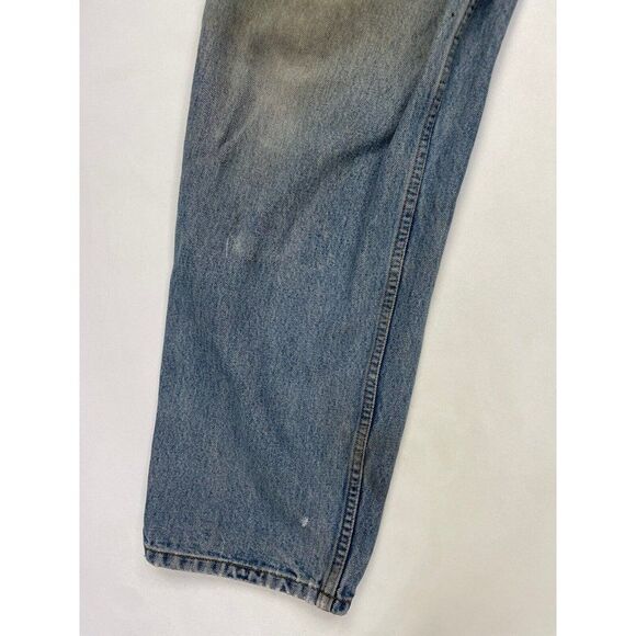 VINTAGE Levi's 550 Relaxed Fit Denim Jeans Men 37 X 30 Blue Tag Size 38 x 30 - Picture 5 of 12